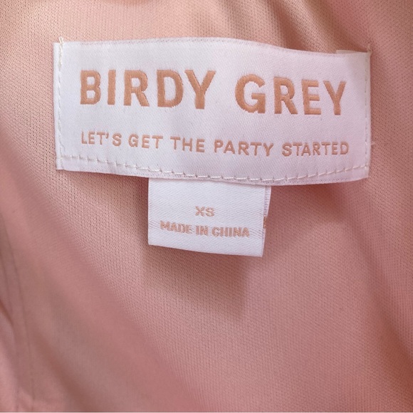 Birdy Grey Kira Dress - Blush Pink (with slit) - Picture 7 of 14